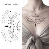 Mohican Temporary Tattoo