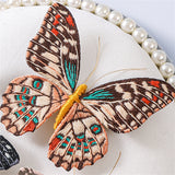 Beginner Butterfly Embroidery Kits With Hoop DIY Brooch Embroidery Kit