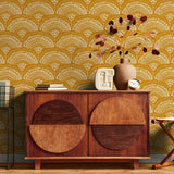 Bohemian Sun Waterproof Wallpaper or Peel and Stick Contact Paper for Furniture Makeovers Home Decor