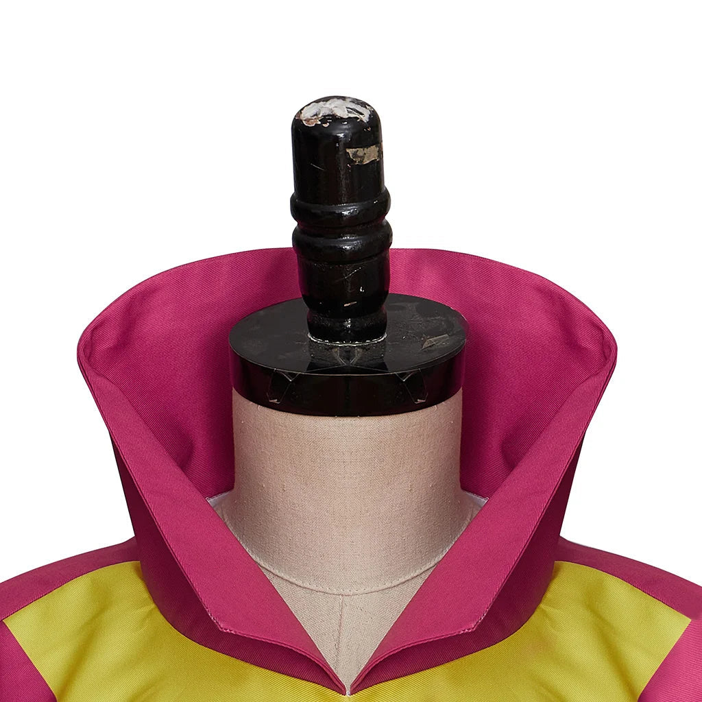 Deltarune Spamton Neo Cosplay Costumes Game Colourful Stand Collar Cape Unisex Cloak
