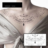 Mohican Temporary Tattoo