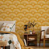 Bohemian Sun Waterproof Wallpaper or Peel and Stick Contact Paper for Furniture Makeovers Home Decor