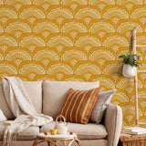 Bohemian Sun Waterproof Wallpaper or Peel and Stick Contact Paper for Furniture Makeovers Home Decor