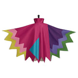 Deltarune Spamton Neo Cosplay Costumes Game Colourful Stand Collar Cape Unisex Cloak