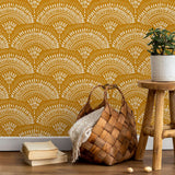 Bohemian Sun Waterproof Wallpaper or Peel and Stick Contact Paper for Furniture Makeovers Home Decor