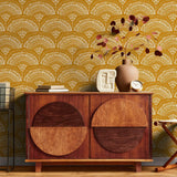Bohemian Sun Waterproof Wallpaper or Peel and Stick Contact Paper for Furniture Makeovers Home Decor