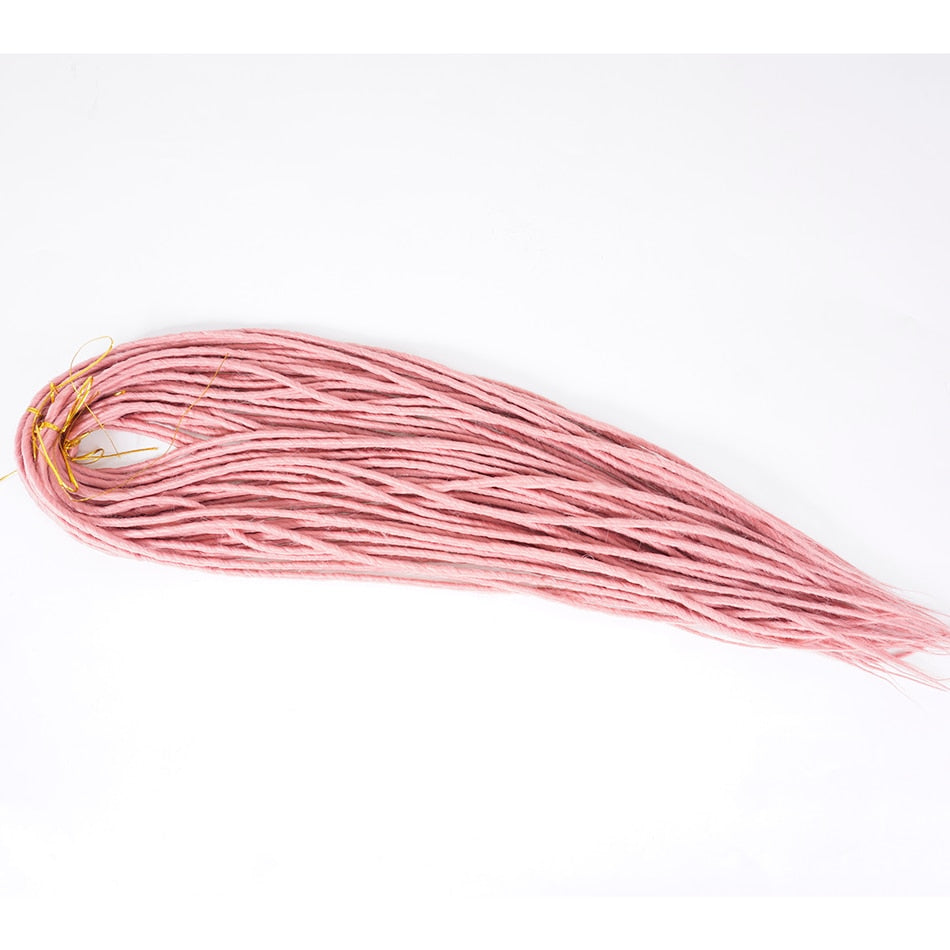 Double Dreadlocks Braids Synthetic Hair Extensions Twist 10 or 20 Strands