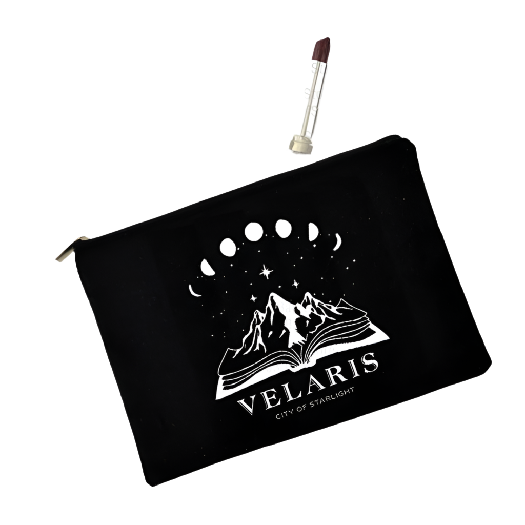 Acotar Book Lovers Canvas Cosmetic Bags