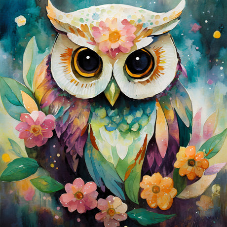 Garden Owl Cushion Cover