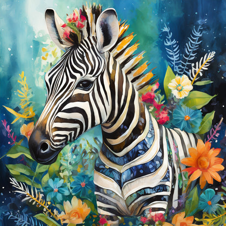 Garden Zebra Cushion Cover