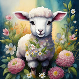 Lubbley Lamb Cushion Cover