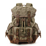 Waterproof Waxed Canvas Rucksack