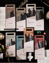 Poetry and Prose Word Sentence Stickers Art Journal Scrapbooking Stickers
