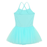 Girls Shiny Sequins Tutu Ballet Dance Dress Leotard Skate Wear Ballerina Fairy Party Costume