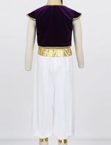 Aladdin Costume Kids Boys Arabian Prince Costume