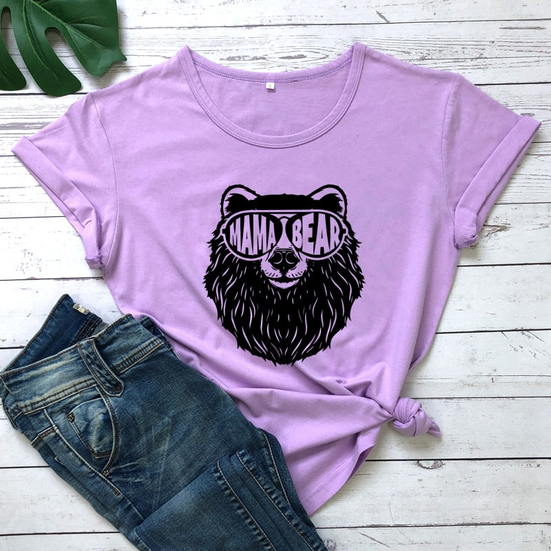 Mama Bear Cotton T-shirt