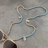 Stone Bead Sunglasses Chain Eyeglass Chains Necklace Reading Glasses Holder