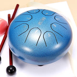 6 Inch Steel Tongue Drum Set Percussion Musical Instrument