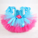 Trolls Tutu Dress Princess Poppy Costume Halloween Dresses