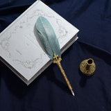 Calligraphy Feather Quill Fountain Pen Set Gift Box