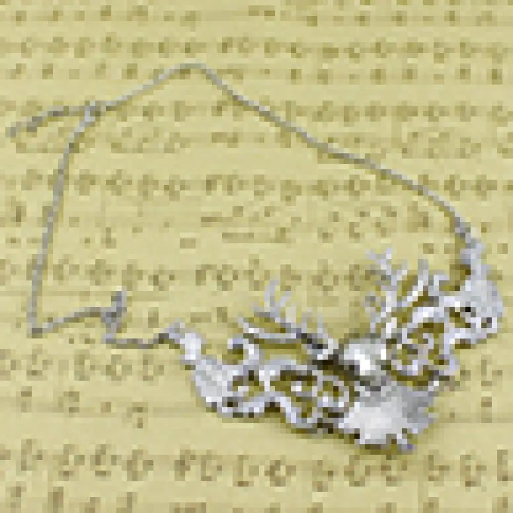 King of the Forest Deer Statement Necklace
