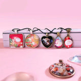 Ten Heart Cabochon Pendant Bases 25mm Alloy Bezel Trays DIY Jewellery Making Supplies