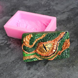 Dragon Eye Square Soap Fondant Cake Silicone Mould Chocolate Candle Baking DIY Tool