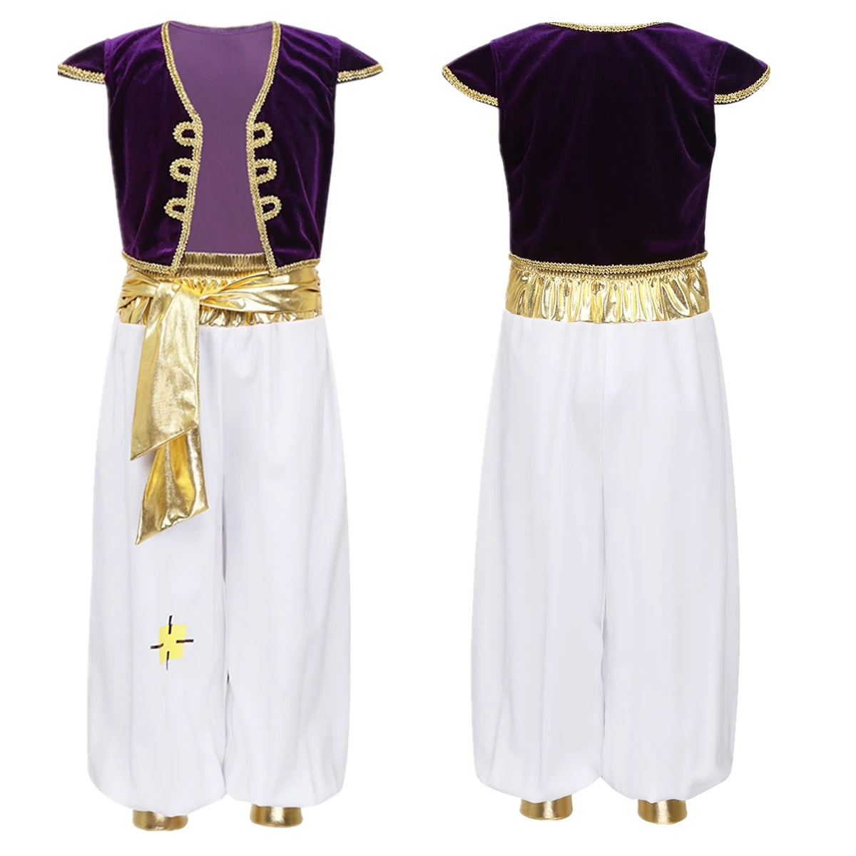 Aladdin Costume Kids Boys Arabian Prince Costume