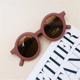Children's Round Sunglasses Outdoor Eyes Protection For Kids 7 Colours