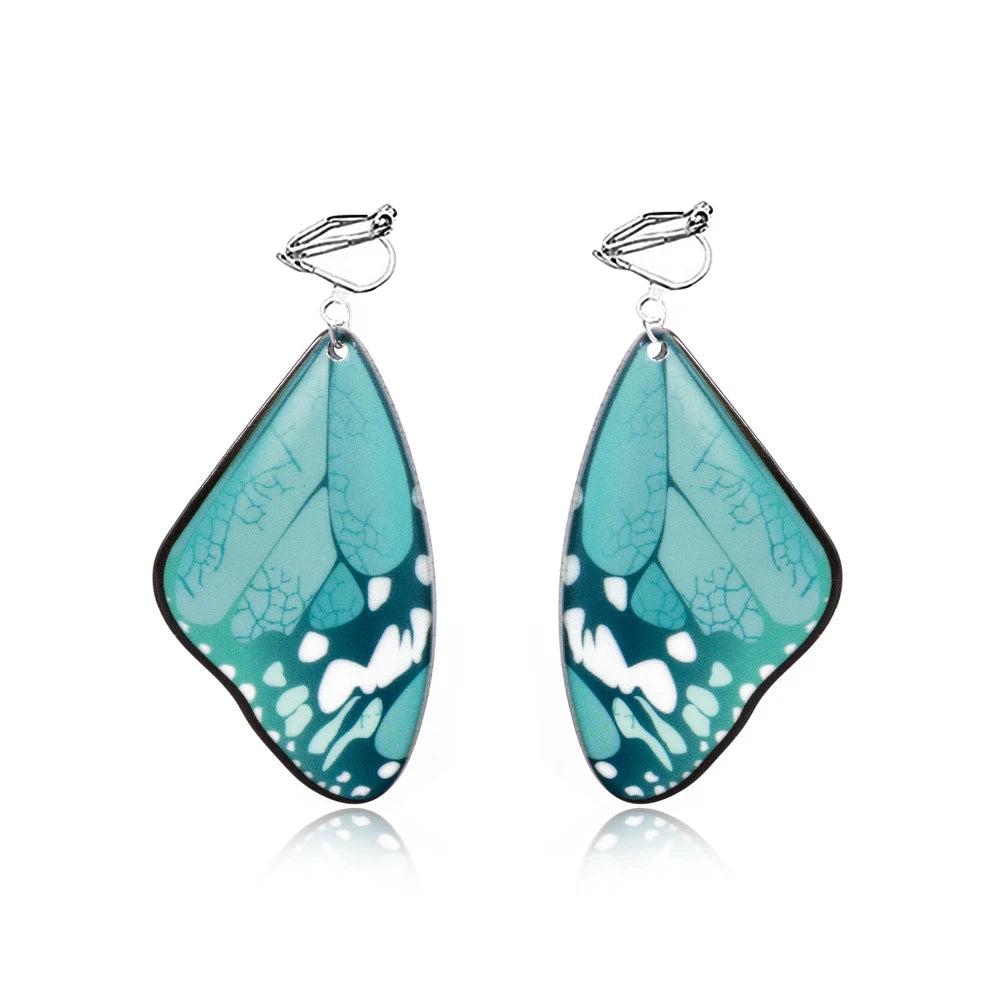 Butterfly Wings Drop Earrings