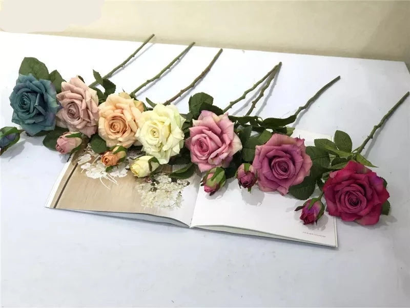 Realistic Touch Roses Decorations Or DIY Craft
