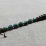Decorative Pearl and Stone Calligraphy Artist Brushes