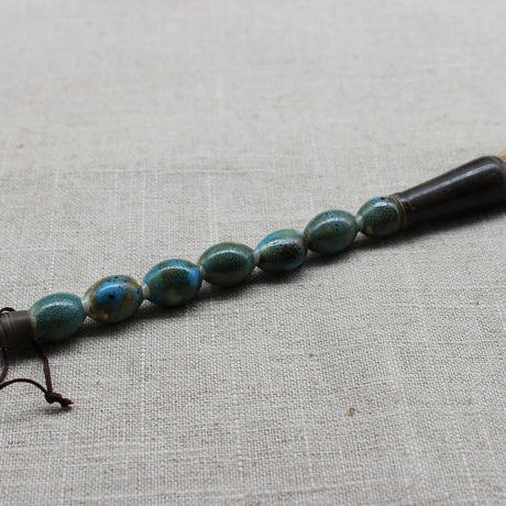 Decorative Pearl and Stone Calligraphy Artist Brushes