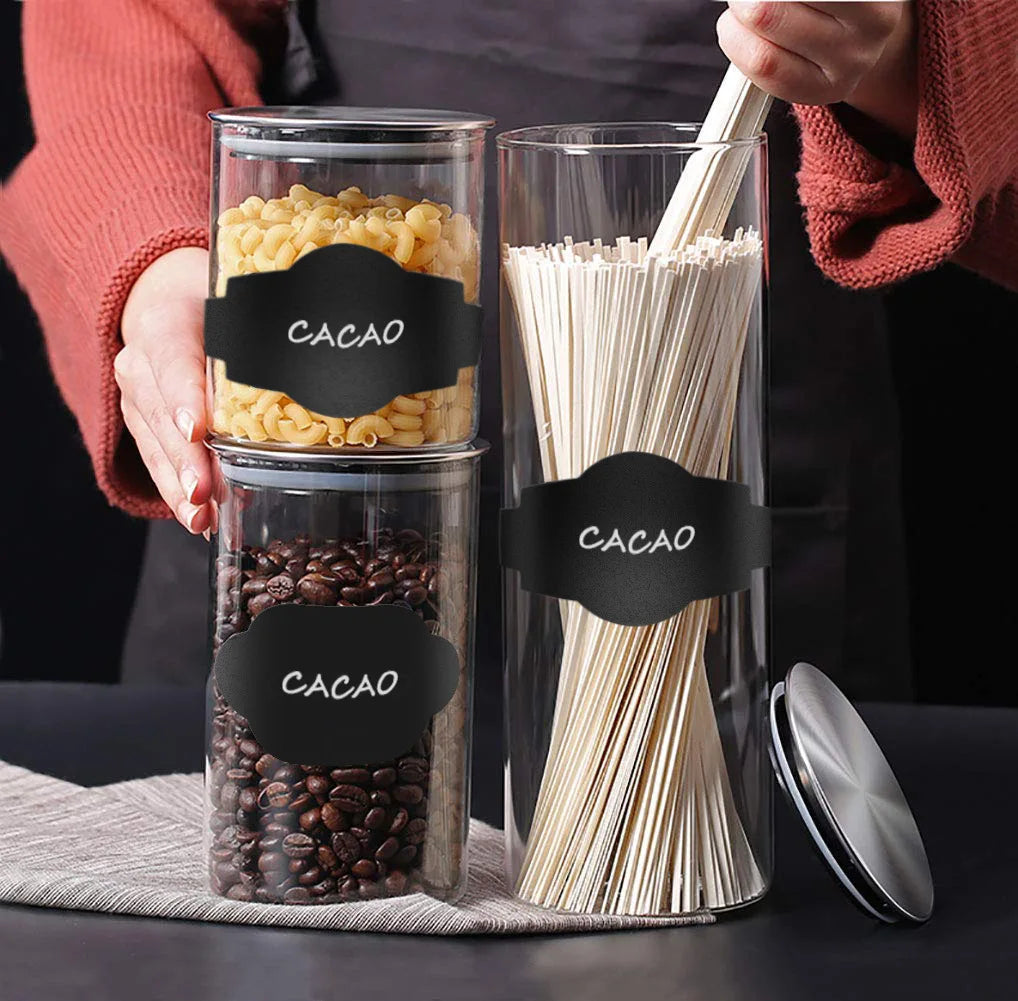 300Pcs/Roll Chalkboard Label Stickers Removable and Waterproof