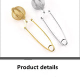 Tea Infuser Ball Stirrer Stainless Steel Mesh Tea Strainer