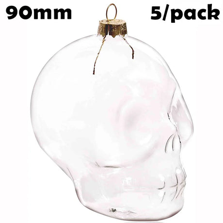 5 Pieces x DIY Paintable Fillable Shatterproof Christmas Decoration Ornaments 65mm Square Cube