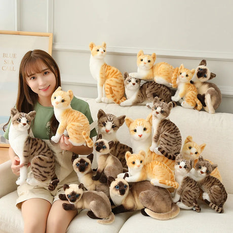 Siamese Cats Plush Toys