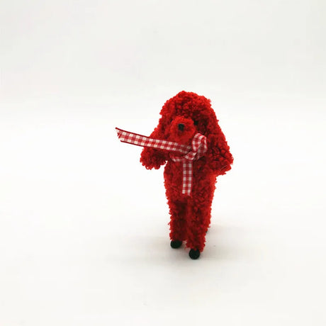 9cm Teddy Dog Mini Poodle Plushie Toy