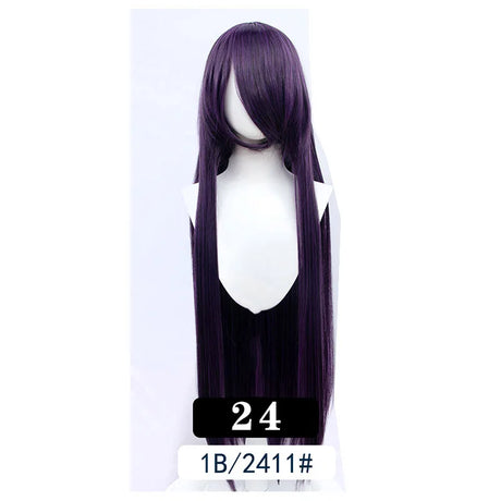 Extra Long Wavy or Straight Wigs with Full Bangs Heat Resistant