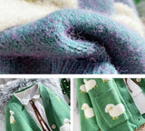 Fluffy Sheep Thick Sweater Cardigan