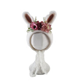 Newborn Wool Bunny and Deer Bonnets Photography Props