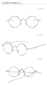 Frank's Round Metal Sunglasses UV400 Sun Glasses