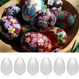 10Pcs 3/4/5/6/7cm DIY Styrofoam Easter Egg Foam Crafts DIY