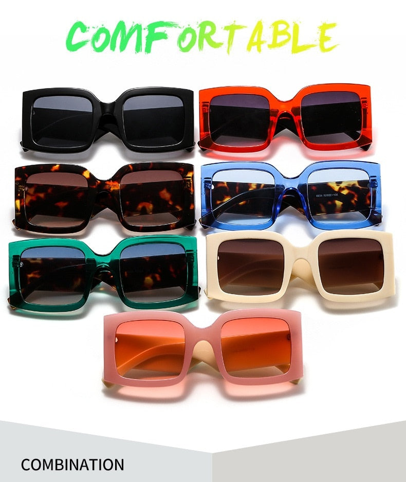 Chunky Monkey Square Sunglasses