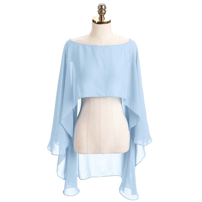Long Chiffon Shrug Boleros 14 Colours