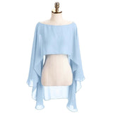Long Chiffon Shrug Boleros 14 Colours