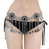 Gypsy Silver Shimmy Belts Belly Dance Hip Jewellery