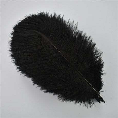 Ten Dyed 15-20cm Ostrich Feathers Plumes DIY Crafts