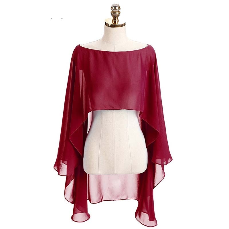 Long Chiffon Shrug Boleros 14 Colours