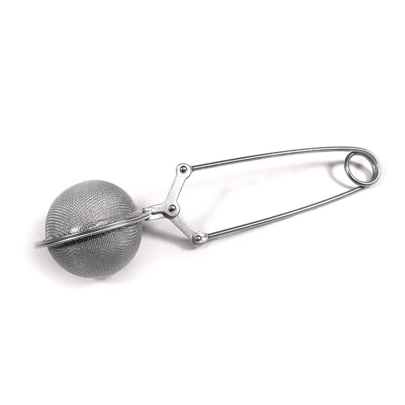 Tea Infuser Ball Stirrer Stainless Steel Mesh Tea Strainer